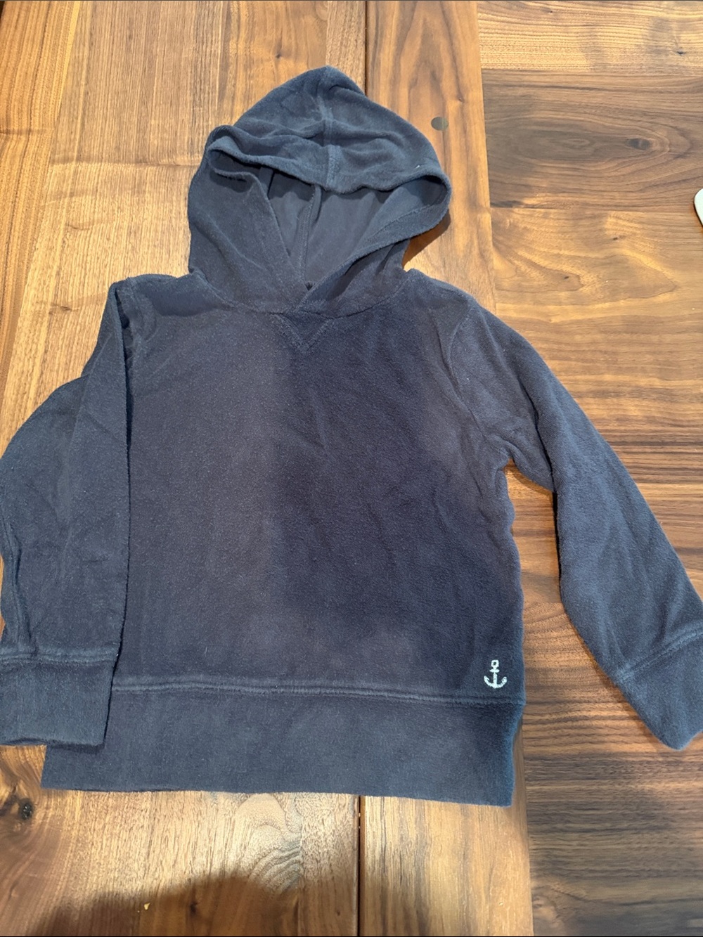 Crewcuts Dark Navy Hoodie with Anchor Tag